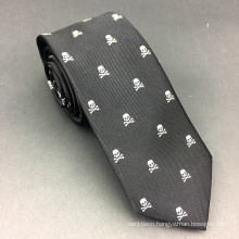 Mens Silk Jacquard Custom Skull Fashion Tie Manufacturers